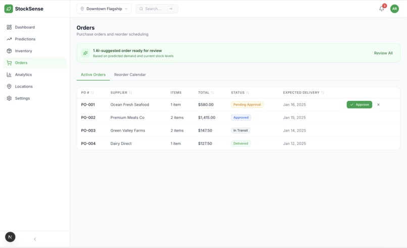 StockSense – screenshot 4