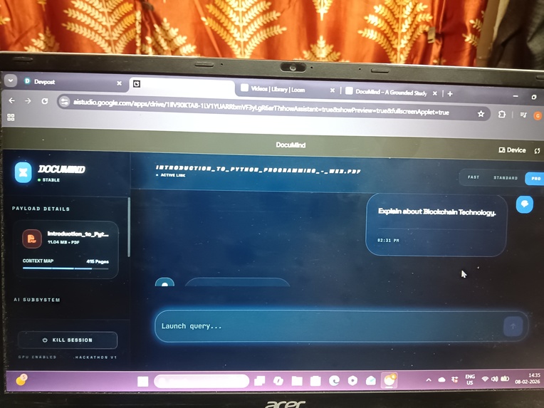 DocuMind – Grounded Study Assistant – screenshot 6