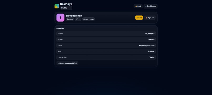 Neo vidya – screenshot 1