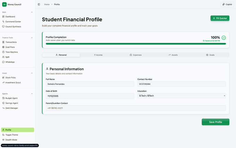 Money Council – screenshot 3