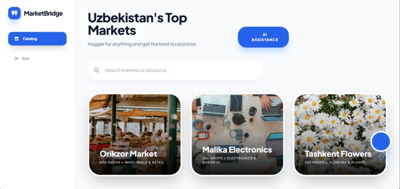 MarketBridge – screenshot 1