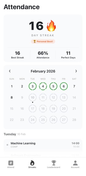 registreak – screenshot 5