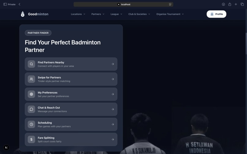 Goodminton – screenshot 1