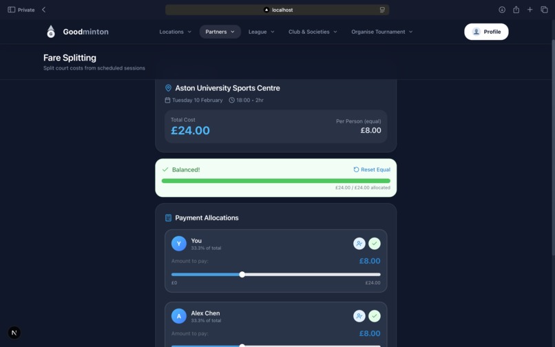 Goodminton – screenshot 5
