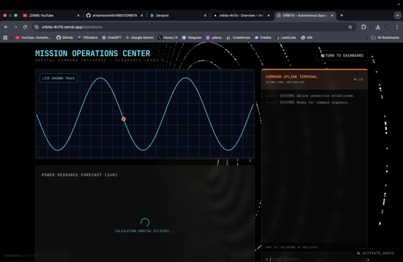 ORBITA:  AI-Powered Space Intelligence Assistant – screenshot 3