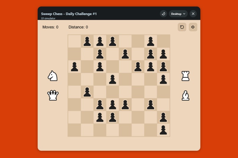 Sweep Chess - Reddit Game – screenshot 2
