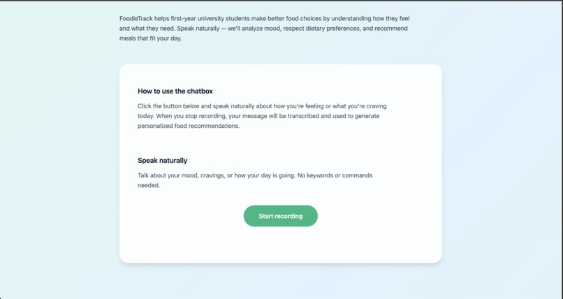 FoodieTrack – screenshot 6