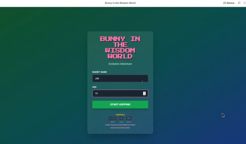 Bunny in the Wisdom World – screenshot 2