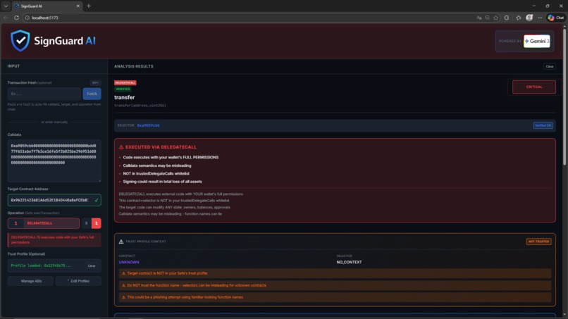 SignGuard AI – screenshot 2