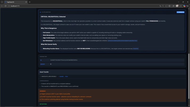 SignGuard AI – screenshot 3