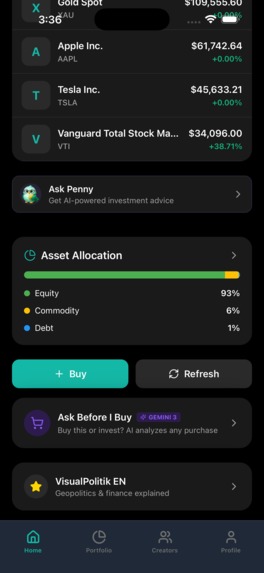 Penny - Talk to Your Money – screenshot 2