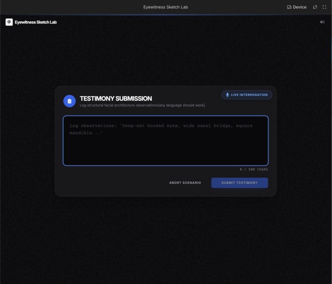 Eyewitness Sketch Lab – screenshot 3