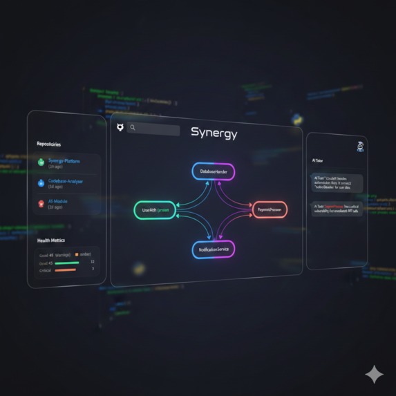 Synergy - AI-Powered Python Codebase Visualization Platform – screenshot 1