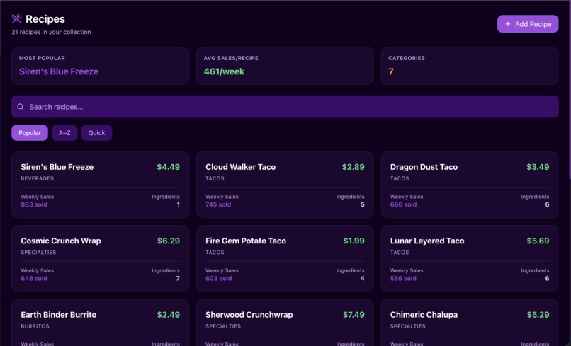 TacoTrack – screenshot 9