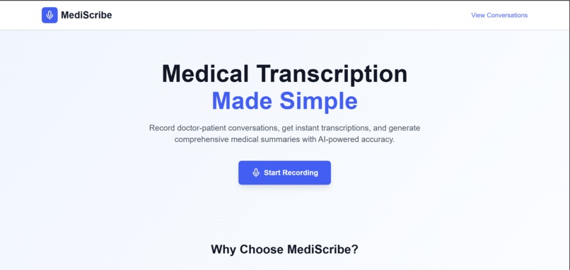 MediScribe – screenshot 1