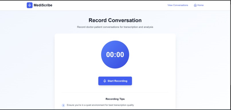 MediScribe – screenshot 2