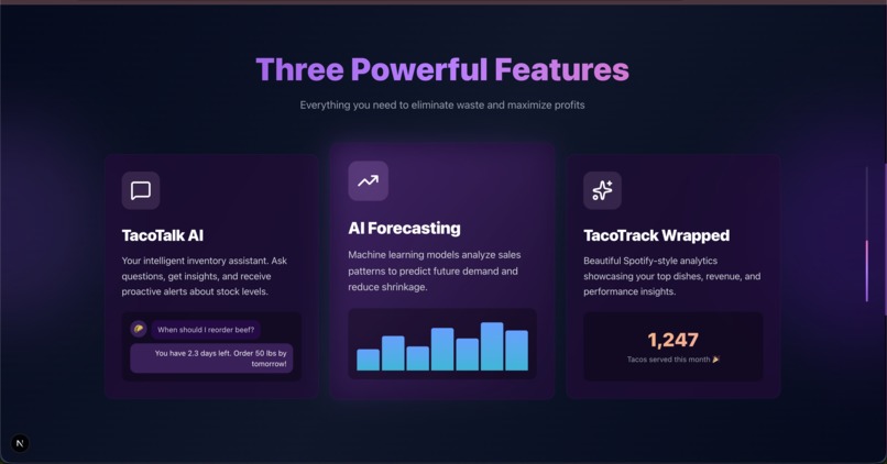 TacoTrack – screenshot 2