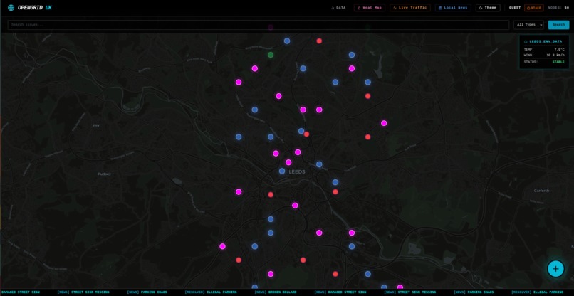 OpenGrid – screenshot 1