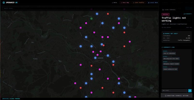 OpenGrid – screenshot 2