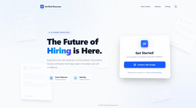 Verified Resumes – screenshot 1