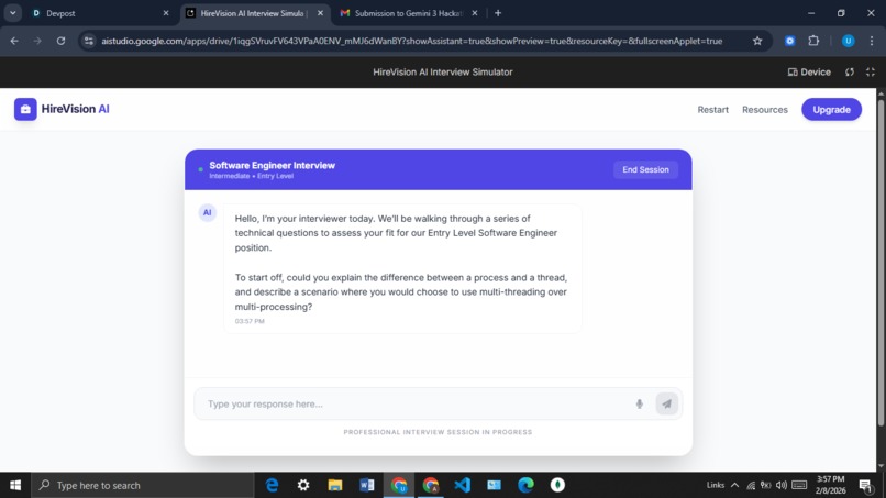 InterviewIQ – AI Interview Simulator – screenshot 2