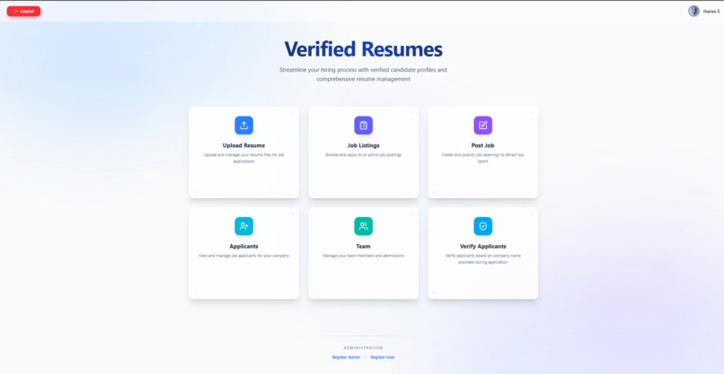 Verified Resumes – screenshot 4