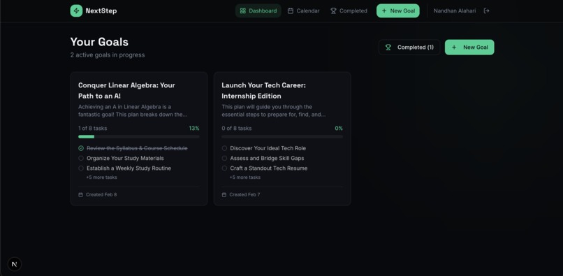NextStep – screenshot 3
