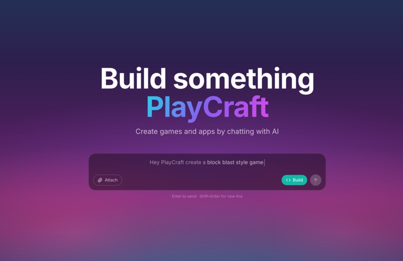 PlayCraft – screenshot 1