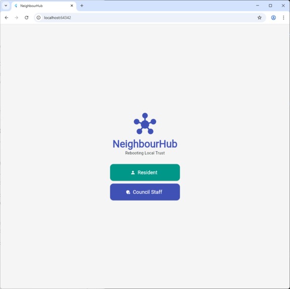 NeighbourHub – screenshot 1