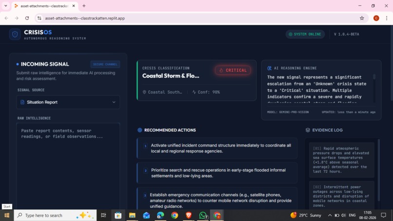 CrisisOS – screenshot 3