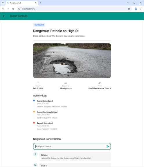 NeighbourHub – screenshot 5