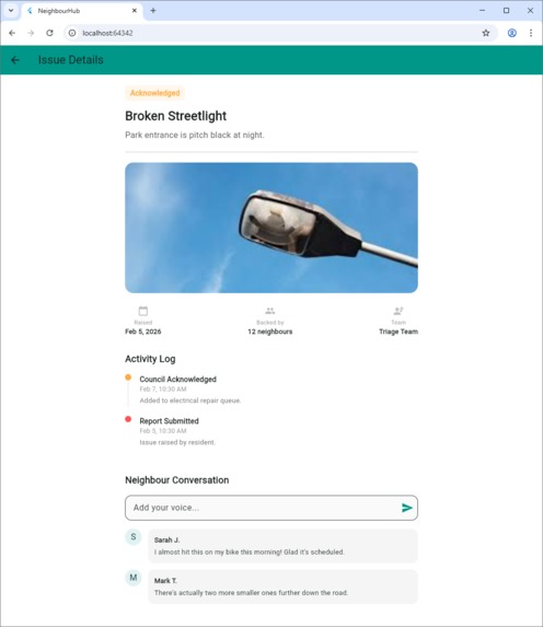 NeighbourHub – screenshot 6