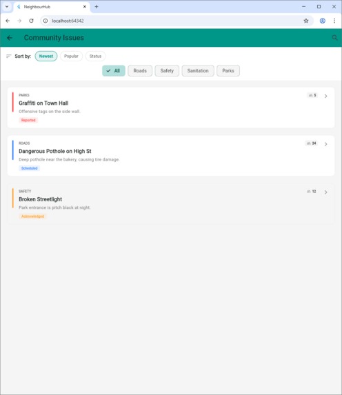 NeighbourHub – screenshot 7
