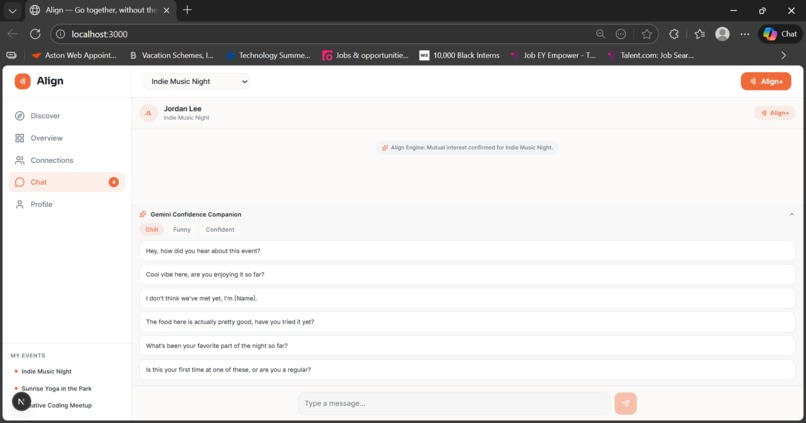 Align – screenshot 2