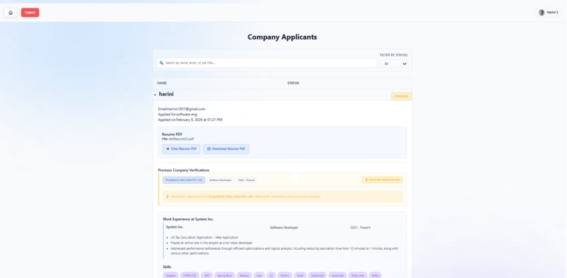 Verified Resumes – screenshot 7