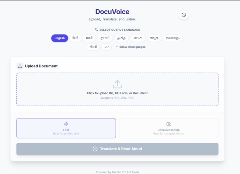 docuvoice – screenshot 3