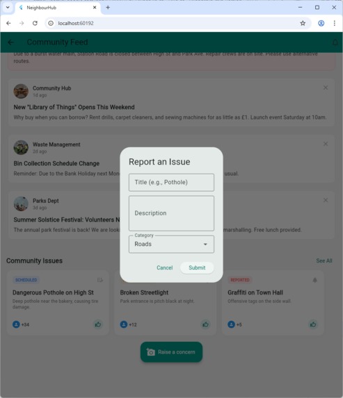 NeighbourHub – screenshot 4