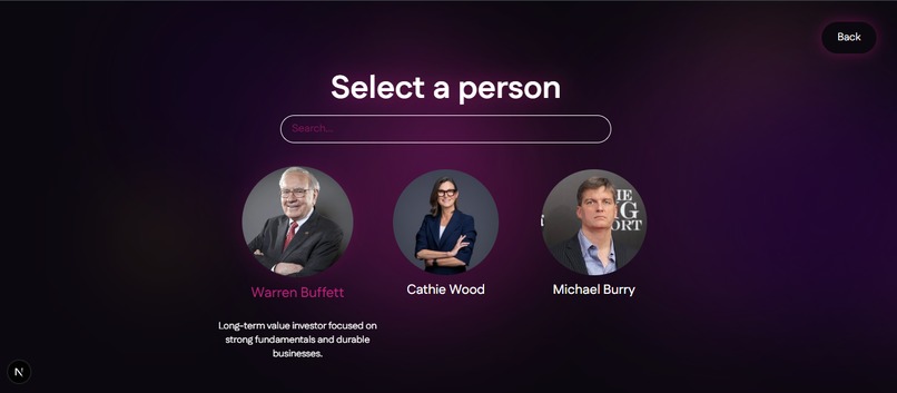 TradePersona – screenshot 1