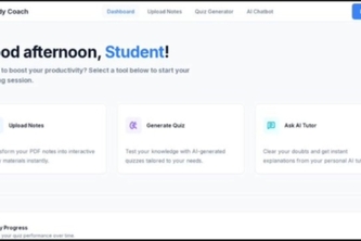 AI Real-Time Smart Study Coach