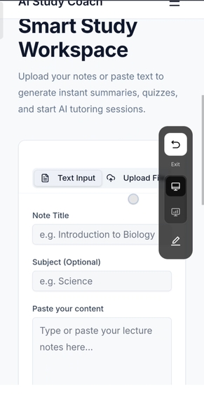 AI Real-Time Smart Study Coach – screenshot 10