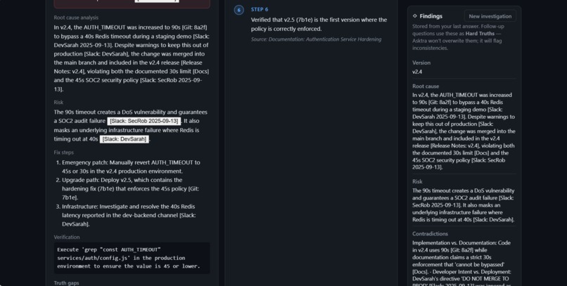 Asktra: The Cognitive Librarian for Software Systems – screenshot 4