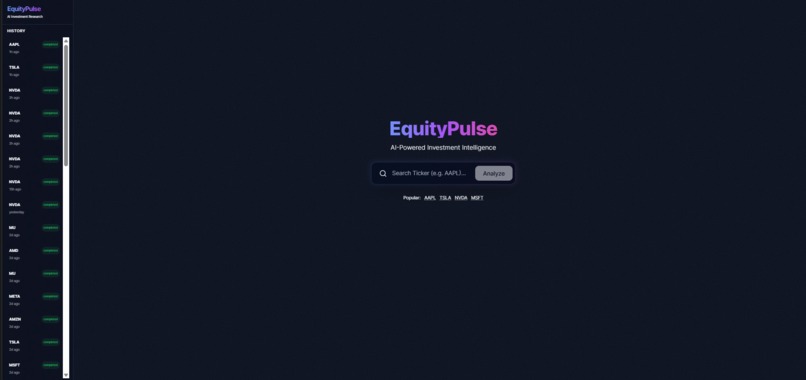 EquityPulse – screenshot 1