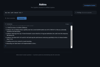 Asktra: The Cognitive Librarian for Software Systems