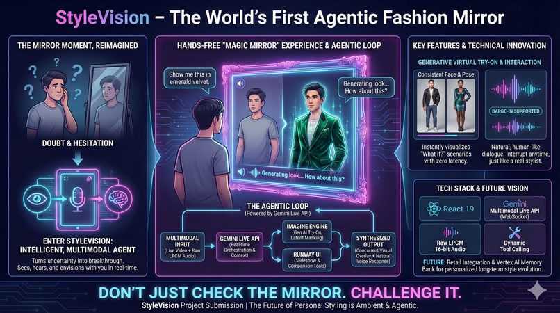 StyleVision – The World's First Agentic Fashion Mirror – screenshot 1