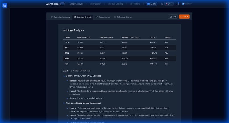 AlphaSeeker – screenshot 3