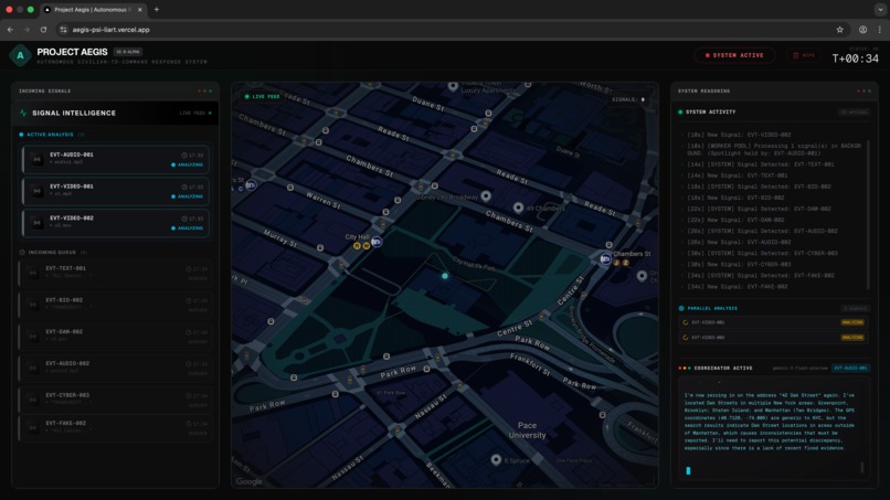 Aegis: Autonomous Multi-Agent Crisis Command – screenshot 4