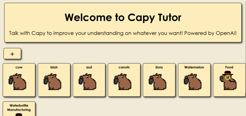 Capy Tutors – screenshot 1