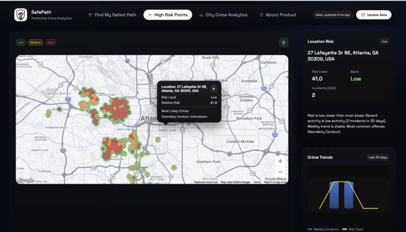 SafePath – screenshot 3