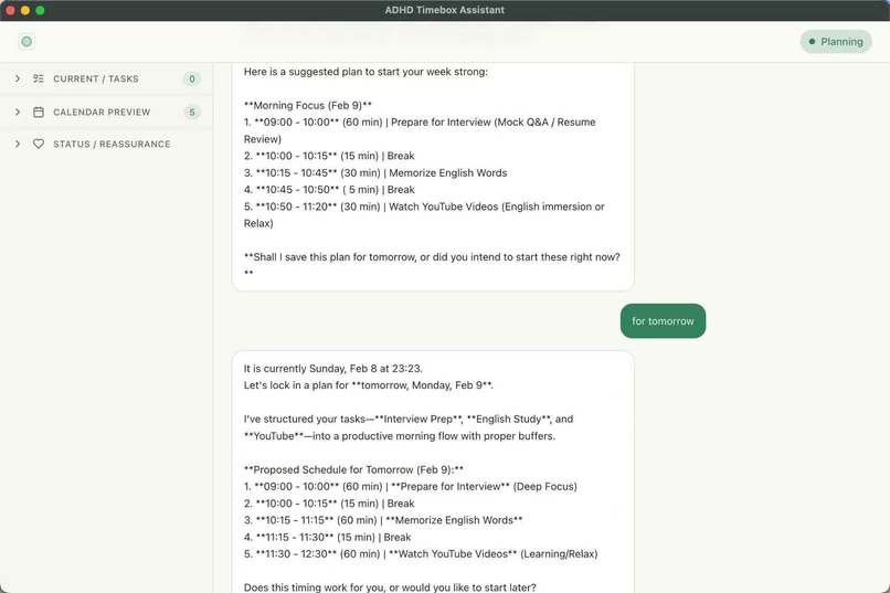 ADHD TimeBox – screenshot 3