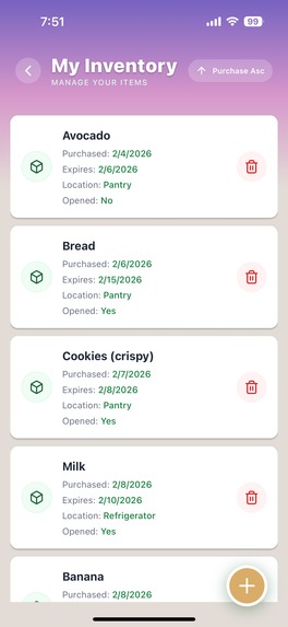 Apothokeep - Freshness Tracker – screenshot 2